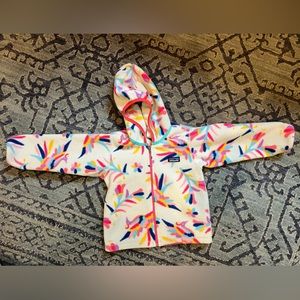 Patagonia Fleece Zip-Up Hoody- toddler 3T